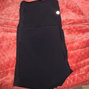 High rise cropped lululemon leggings